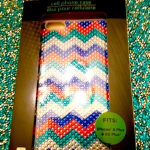 NWT Bling cell phone case iPhone 6Plus 6SPlus